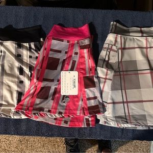 Lot of 3 running skirts